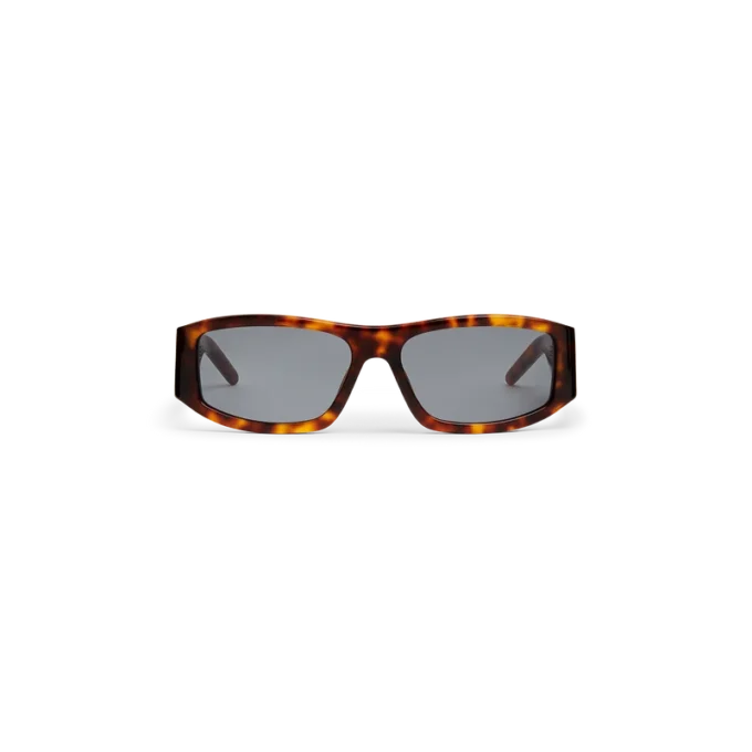 Gafas de sol rectangulares en carey