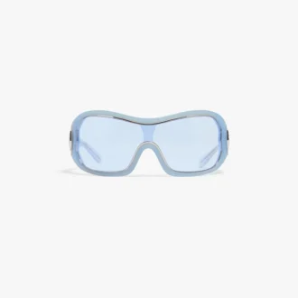 Gafas de sol Shield con contorno azul