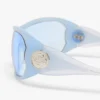 Gafas de sol Shield con contorno azul