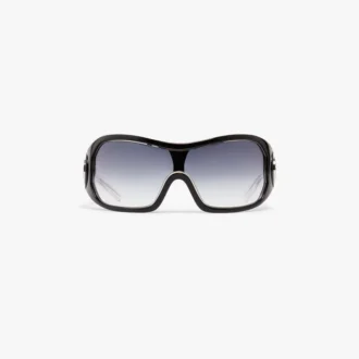 Gafas de sol Shield con contorno negro