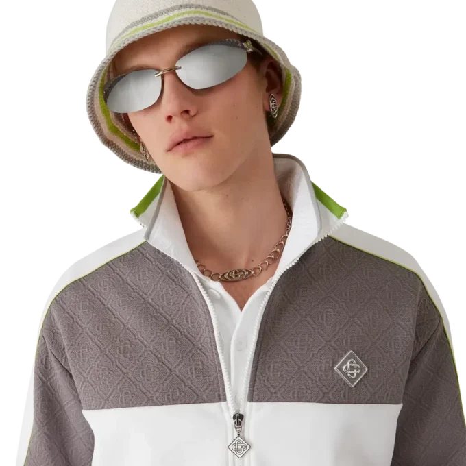 Gorro de ganchillo a rayas