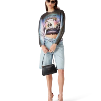 Jersey corto de mezcla de cachemira de La Pramonition