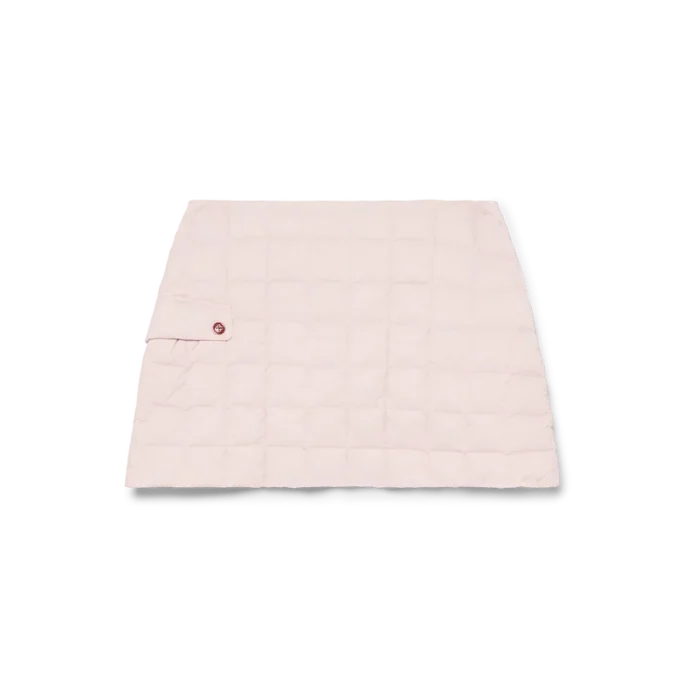 Minifalda acolchada de nailon