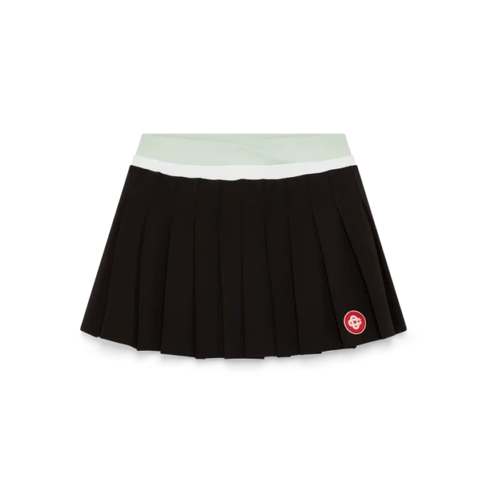 Minifalda plisada de neopreno Minifalda plisada de neopreno