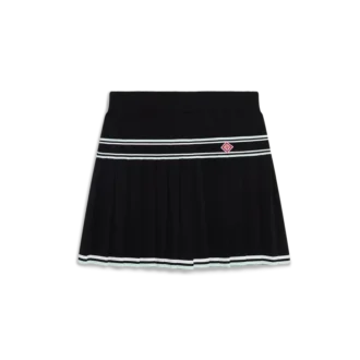 Minifalda plisada de viscosa