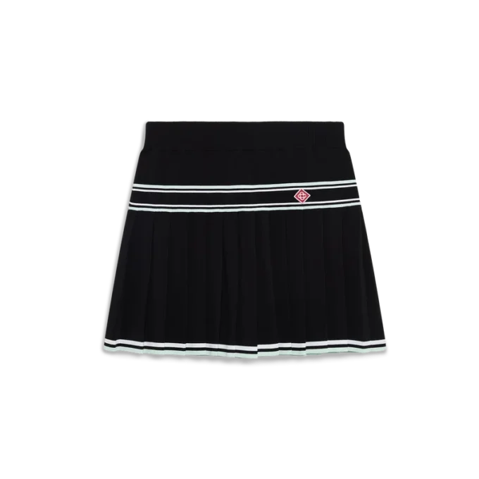 Minifalda plisada de viscosa