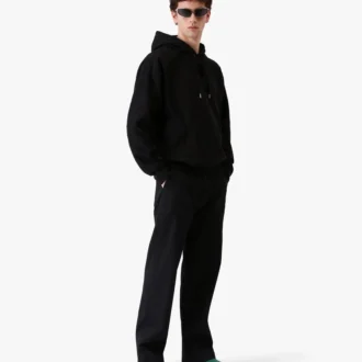 Mule de exterior de cuero verde oscuro