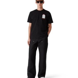 Pantalones cargo de jacquard