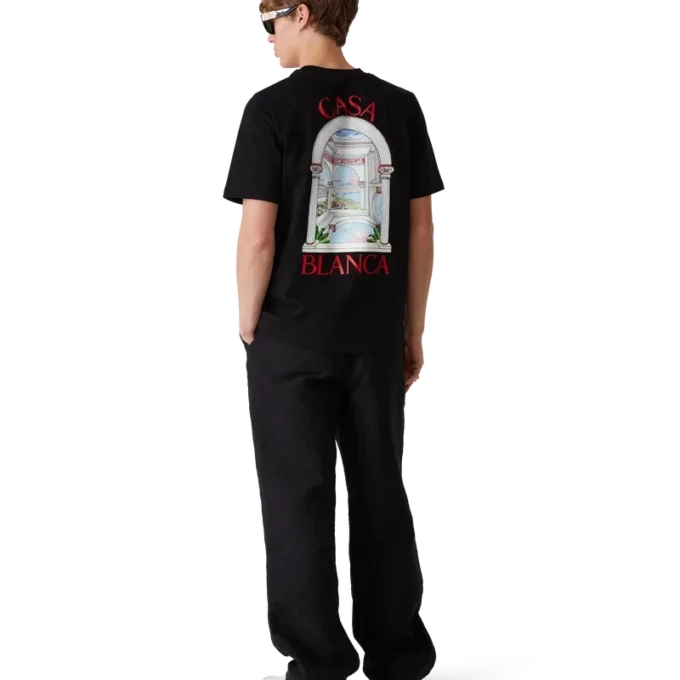 Pantalones cargo de jacquard