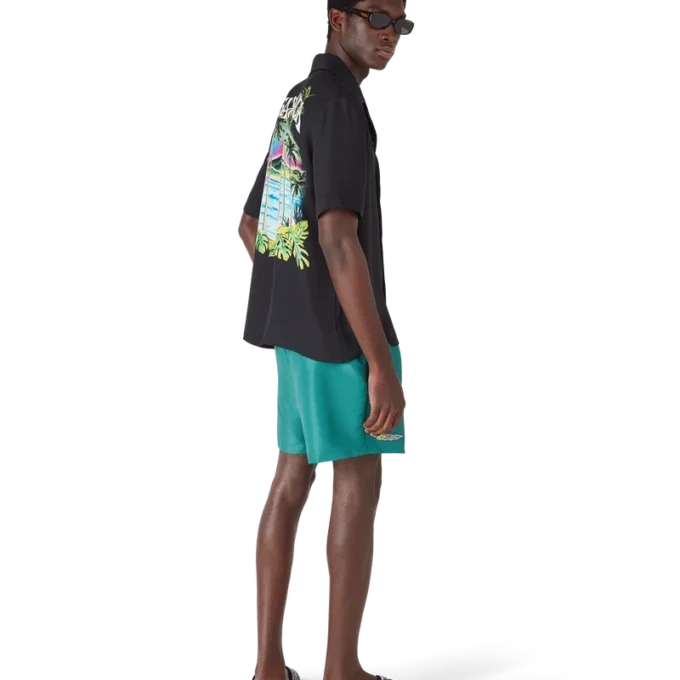 Pantalones cortos con bordado Casa Pantalones cortos con bordado Casa