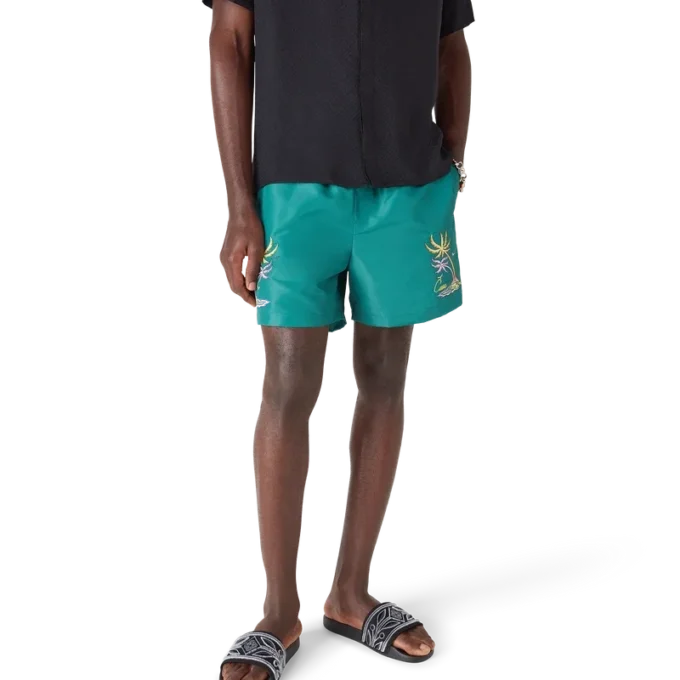 Pantalones cortos con bordado Casa Pantalones cortos con bordado Casa