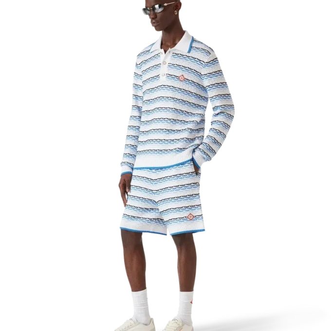 Pantalones cortos con costura plisada