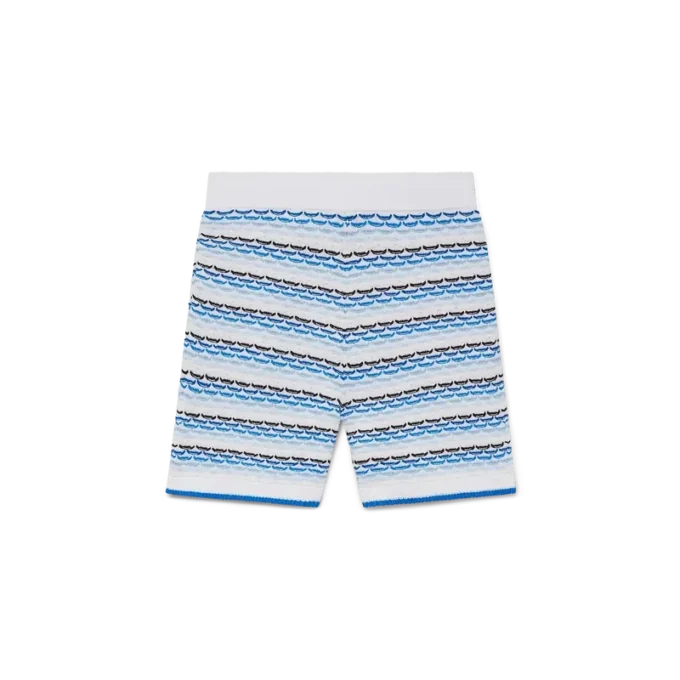 Pantalones cortos con costura plisada