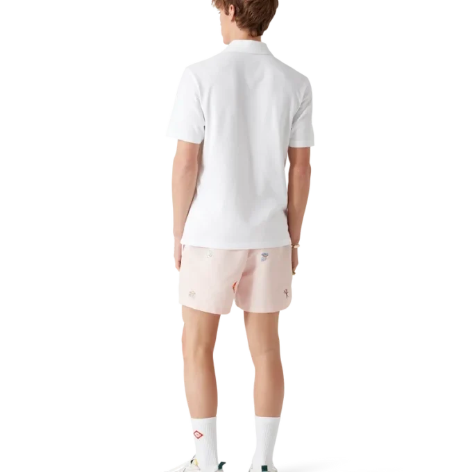 Pantalones cortos con motivo bordado