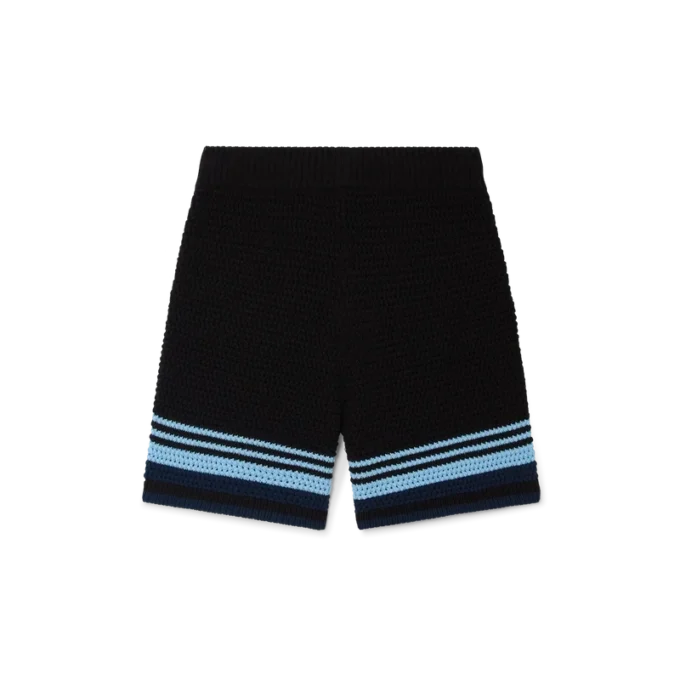 Pantalones cortos de algodón de ganchillo Tennis