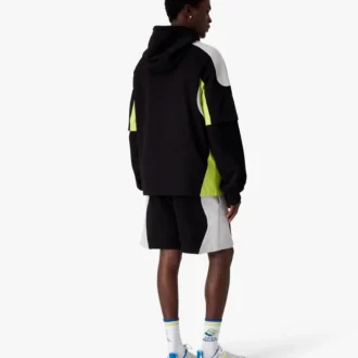 Pantalones cortos de chándal con bloques de color