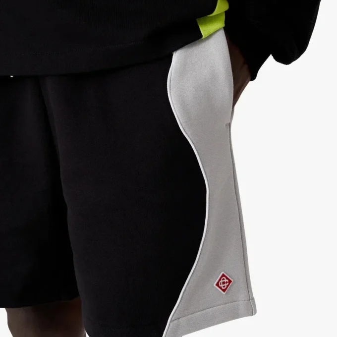 Pantalones cortos de chándal con bloques de color