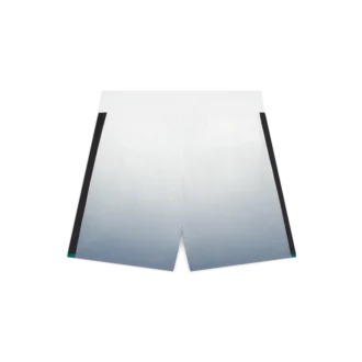 Pantalones cortos de chándal con degradado plateado