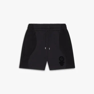 Pantalones cortos de chándal con estampado flocado del logotipo de Squash