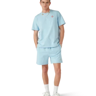 Pantalones cortos de chándal con logotipo de diamante