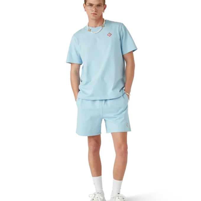 Pantalones cortos de chándal con logotipo de diamante