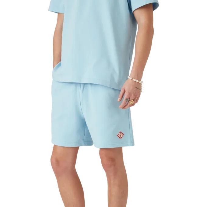 Pantalones cortos de chándal con logotipo de diamante