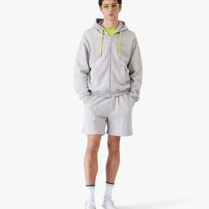 Pantalones cortos de chándal de mezcla de cachemira