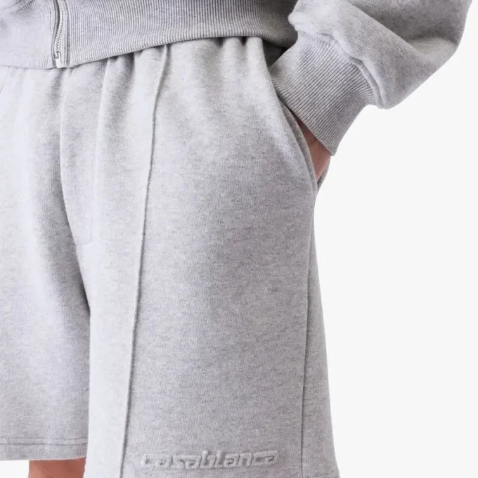 Pantalones cortos de chándal de mezcla de cachemira