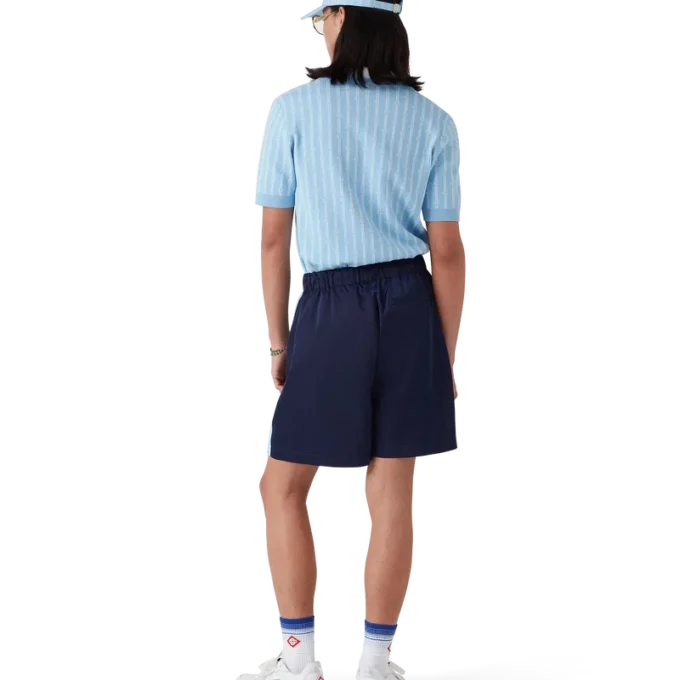 Pantalones cortos de chándal Laurel a rayas