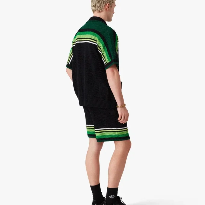 Pantalones cortos de croché negros