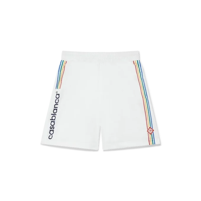Pantalones cortos de fútbol con monograma jacquard