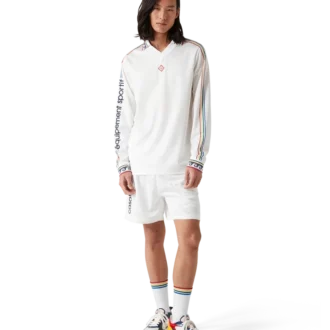 Pantalones cortos de fútbol con monograma jacquard