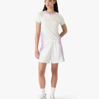 pantalones cortos de ftbol de malla con degradado de cristal 2 330x330 - Pantalones cortos de f&uacute;tbol de malla con degradado de cristal