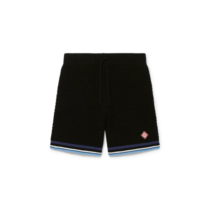 Pantalones cortos de ganchillo góticos