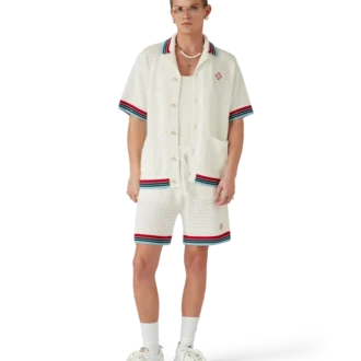 Pantalones cortos de ganchillo góticos