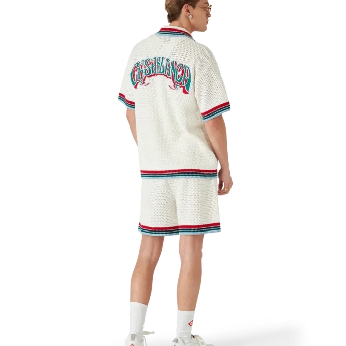 Pantalones cortos de ganchillo góticos