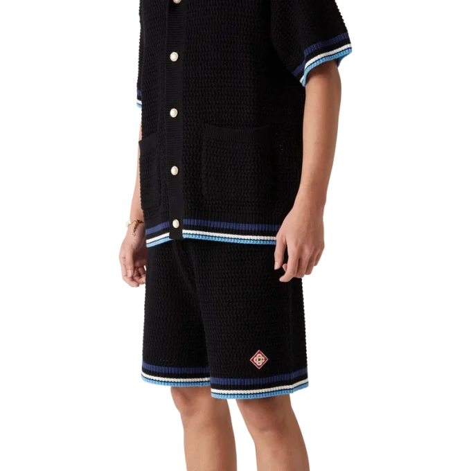 Pantalones cortos de ganchillo góticos