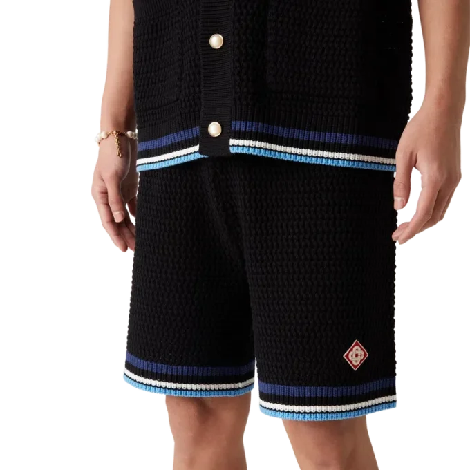 Pantalones cortos de ganchillo góticos