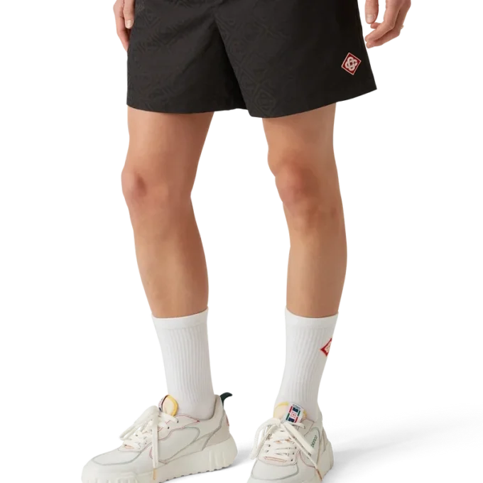 Pantalones cortos de jacquard