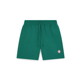 Pantalones cortos de jacquard de algodón con Monogram