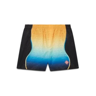 Pantalones cortos de jacquard degradado