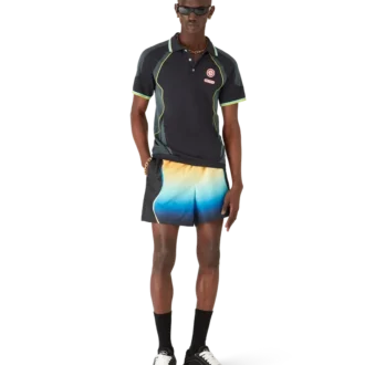 Pantalones cortos de jacquard degradado