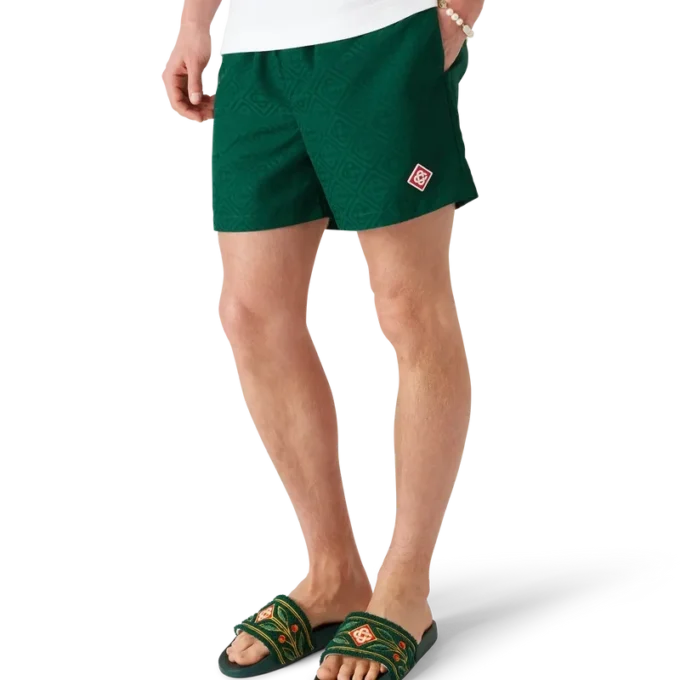 Pantalones cortos de jacquard Monogram