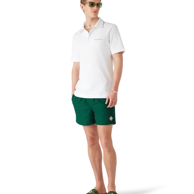 Pantalones cortos de jacquard Monogram