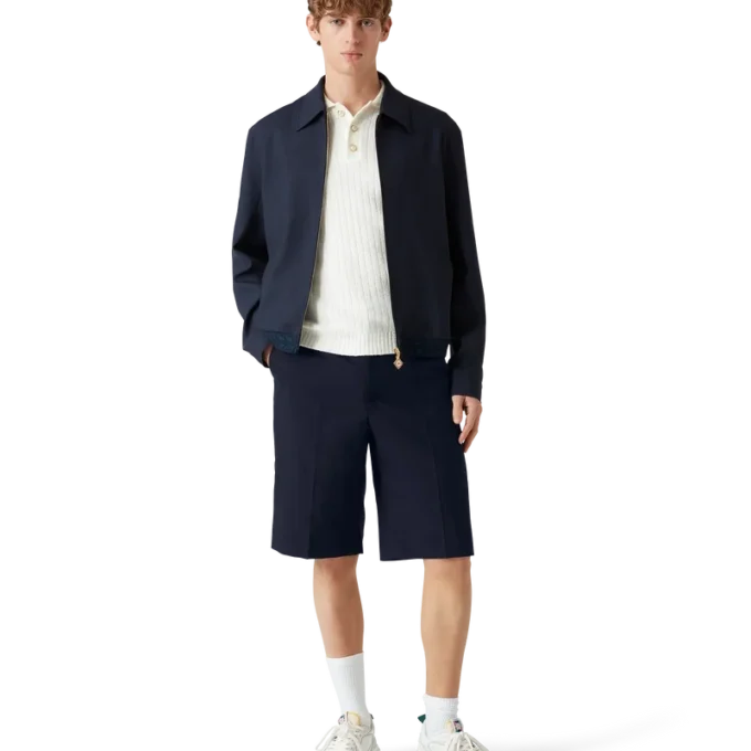 Pantalones cortos de lana a medida