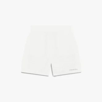 Pantalones cortos de malla blancos