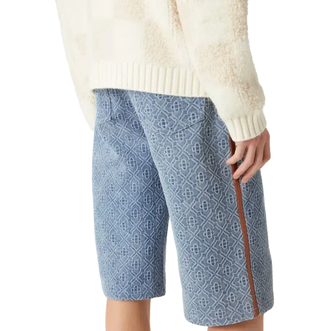 Pantalones cortos de mezclilla Monogram