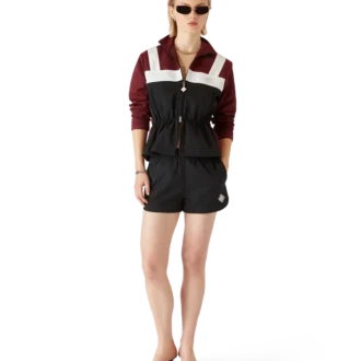 Pantalones cortos de nylon con monograma