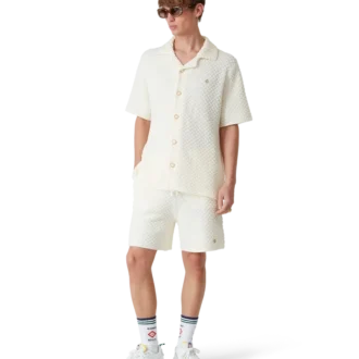 Pantalones cortos de punto texturizado