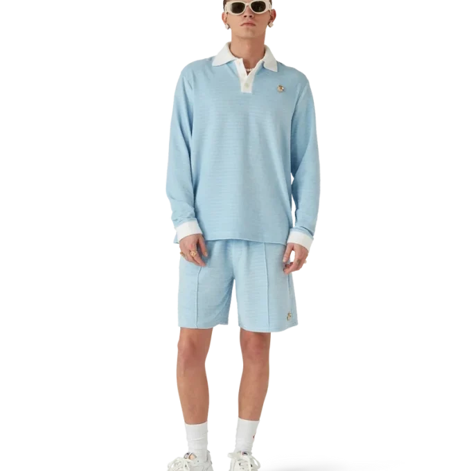 Pantalones cortos de rayas de terciopelo Pantalones cortos de rayas de terciopelo